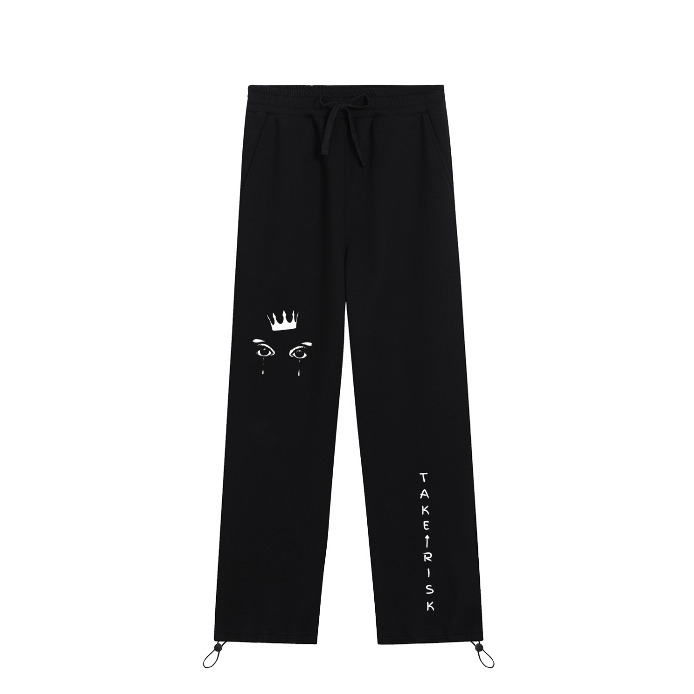 Essential Drawstring Straight-Leg Sweatpants