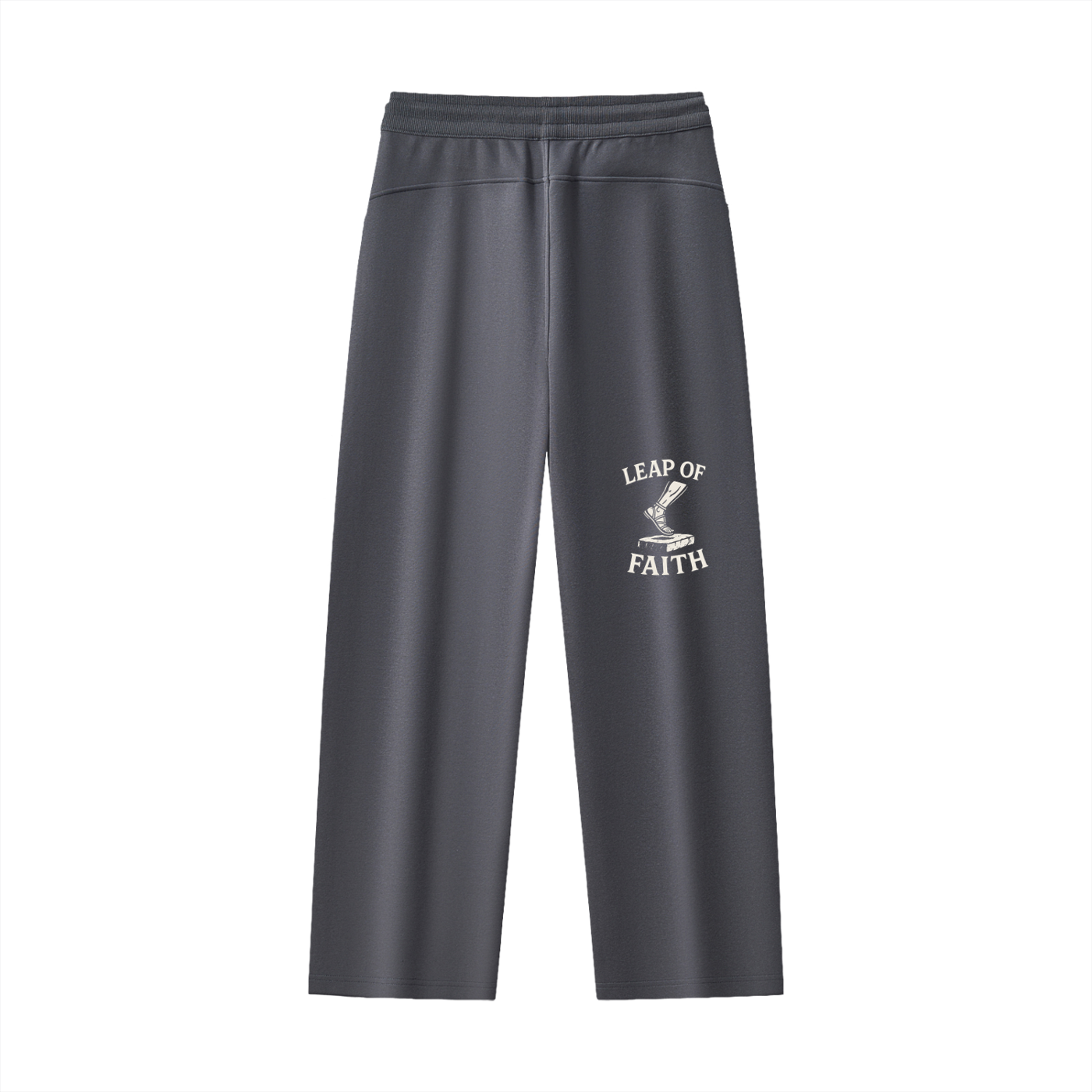 Essential Drawstring Straight-Leg Sweatpants
