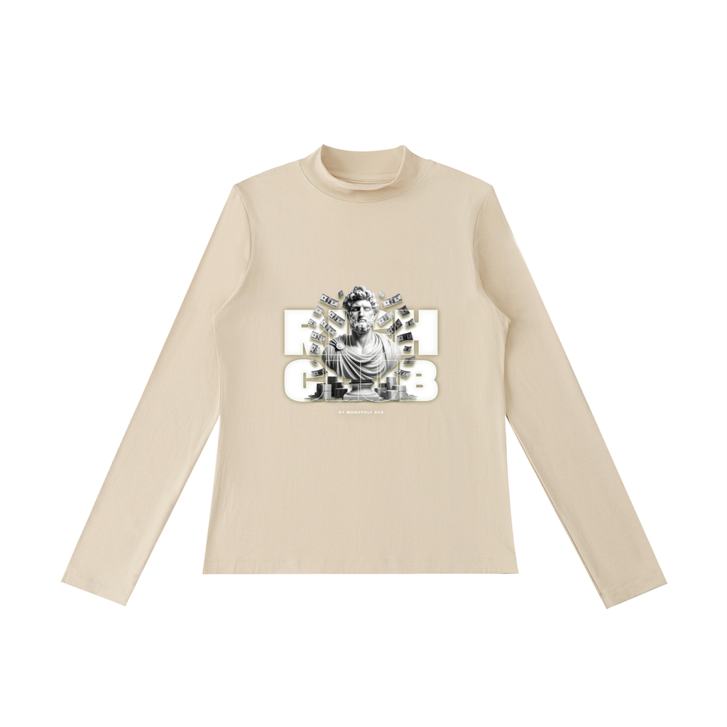 Essential Mock Neck Long Sleeve T-Shirt