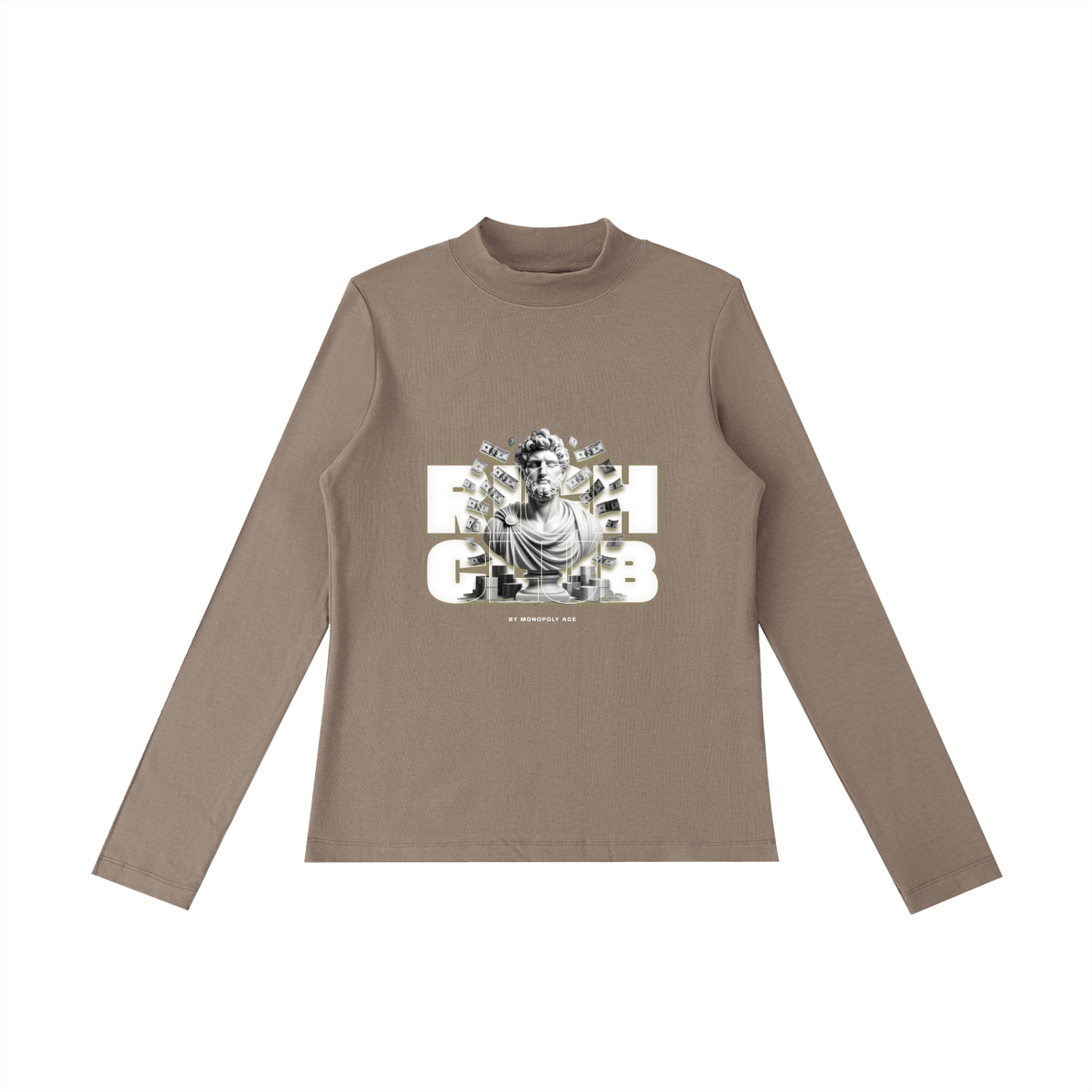 Essential Mock Neck Long Sleeve T-Shirt