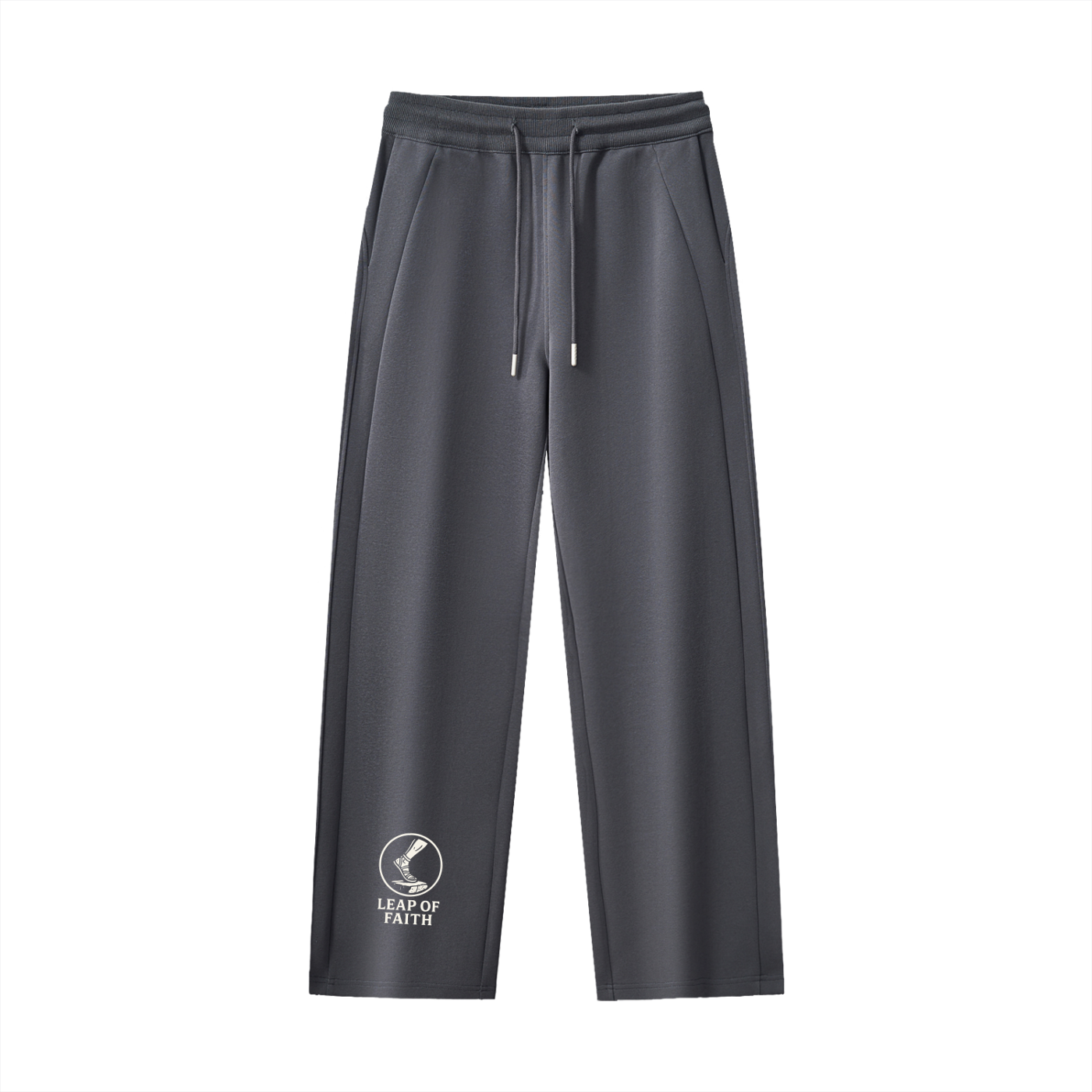 Essential Drawstring Straight-Leg Sweatpants