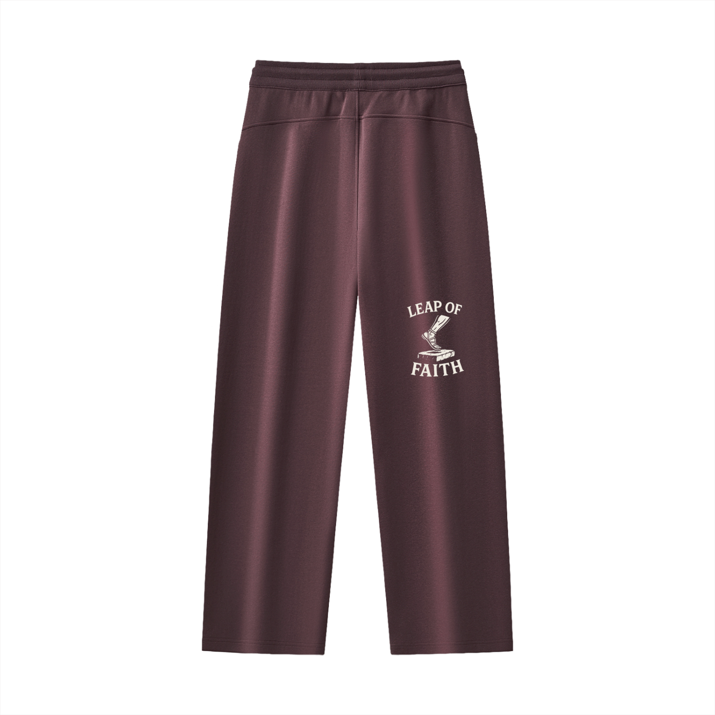 Essential Drawstring Straight-Leg Sweatpants