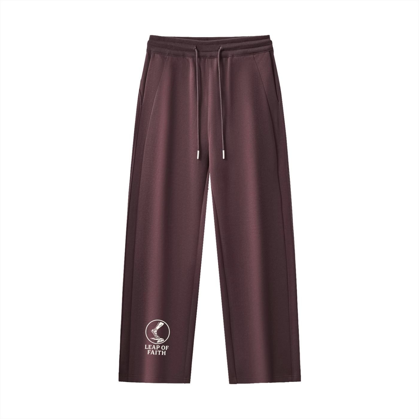 Essential Drawstring Straight-Leg Sweatpants
