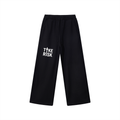 Contrast Tape Straight-Leg Sweatpants
