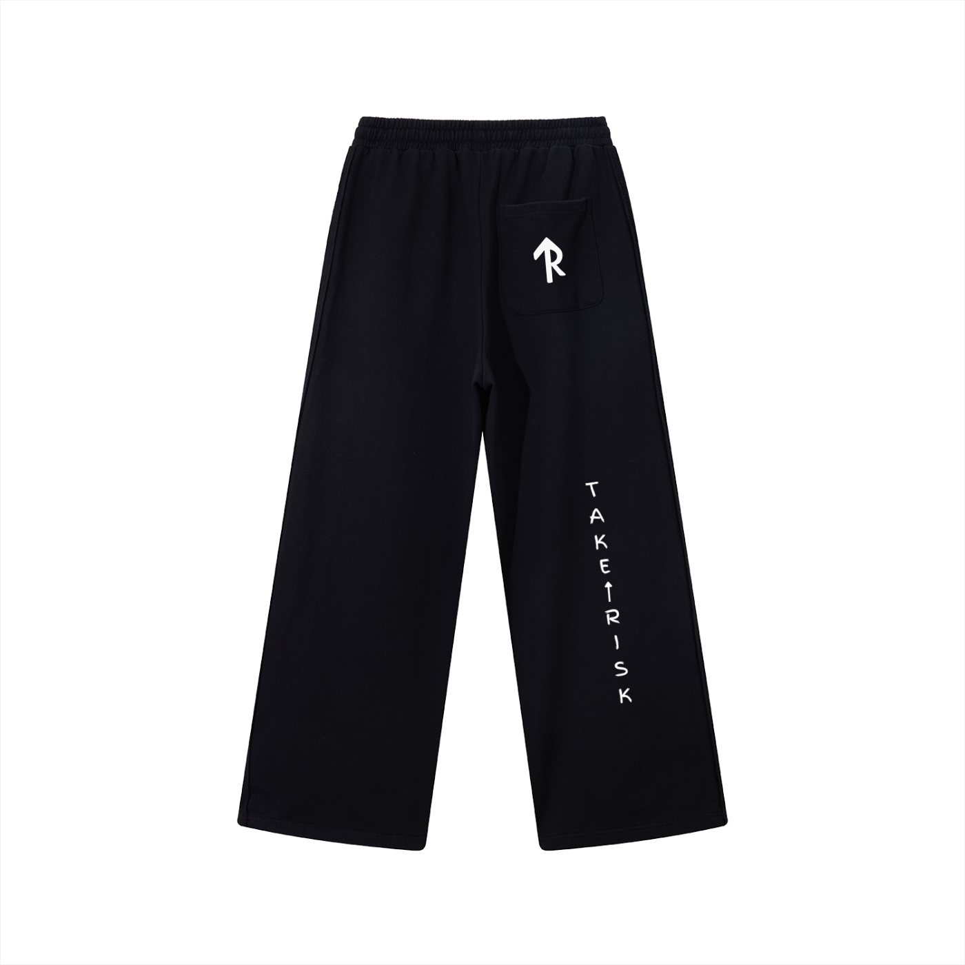 Contrast Tape Straight-Leg Sweatpants